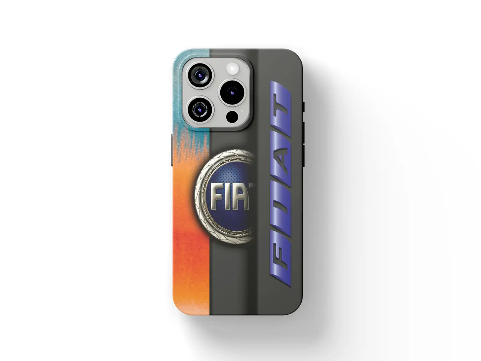 Fiat Coque Téléphone Cellulaire Style Minimal Design